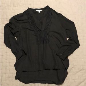 Lc shear black blouse